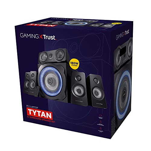Trust Gaming GXT 658 Tytan 5.1 Surround-Soundsystem