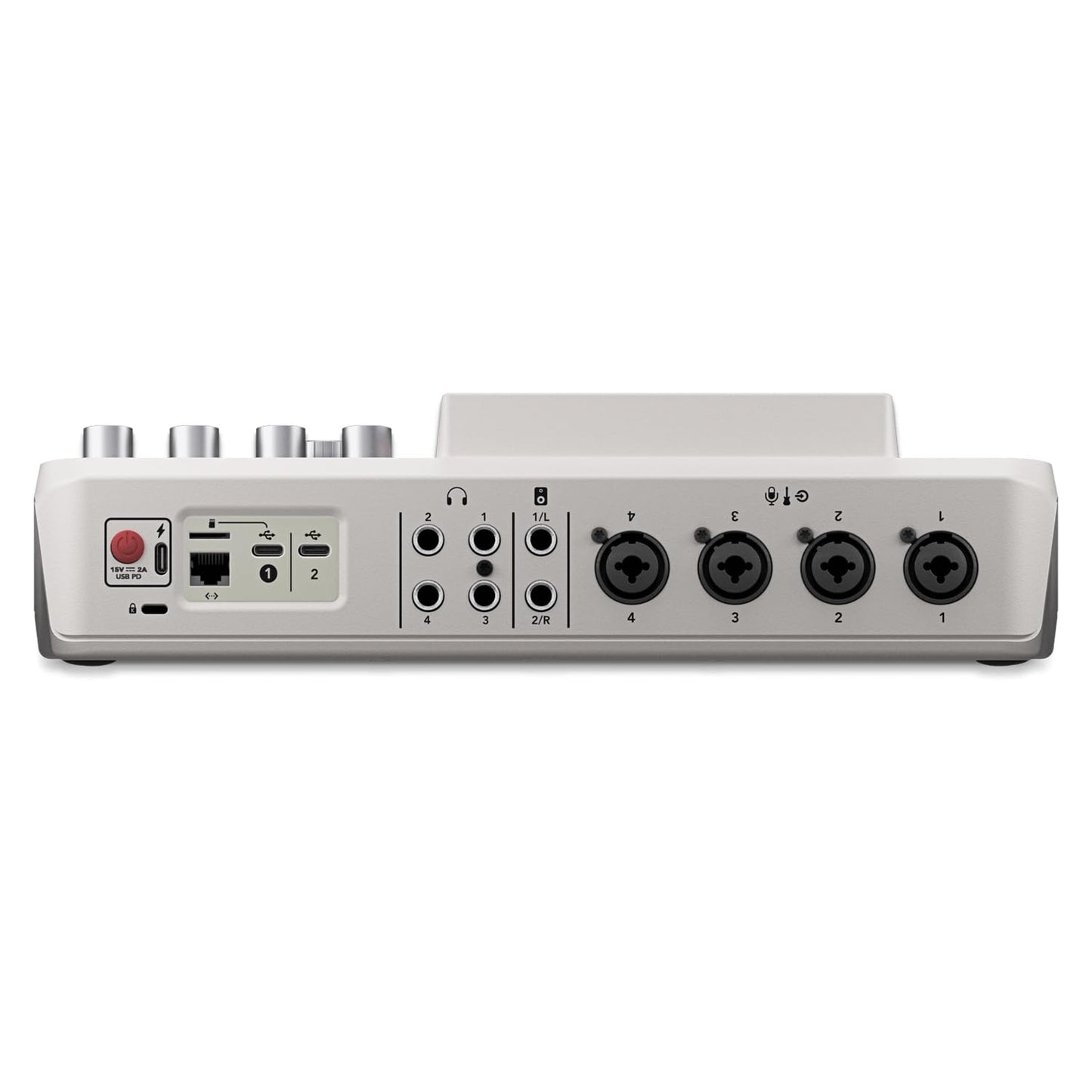 Rode Rodecaster Pro II Audio Production Studio Podcast Station Weiss