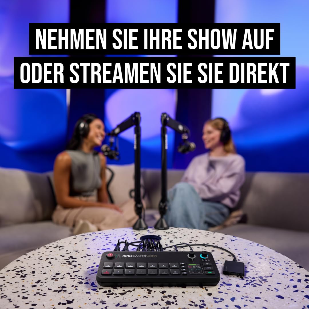 RØDE RØDECaster Video - Professioneller Videomischer und Audio-Interface