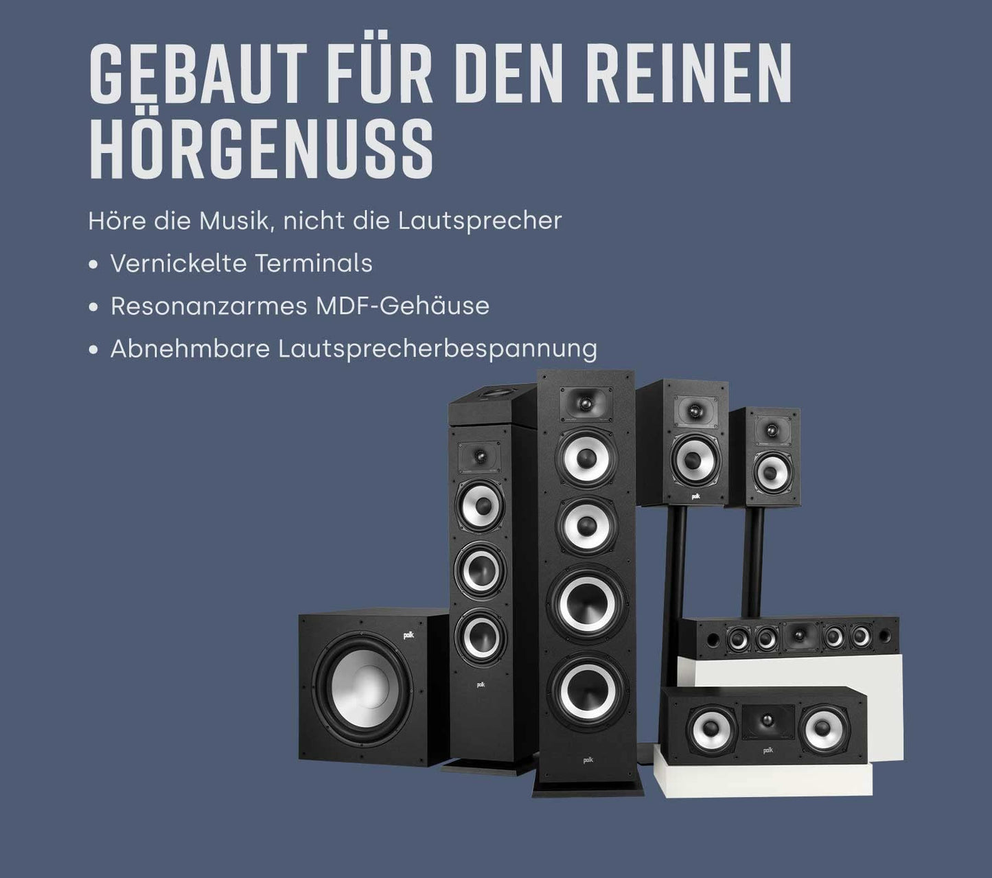 Polk Audio Monitor XT20 Regallautsprecher