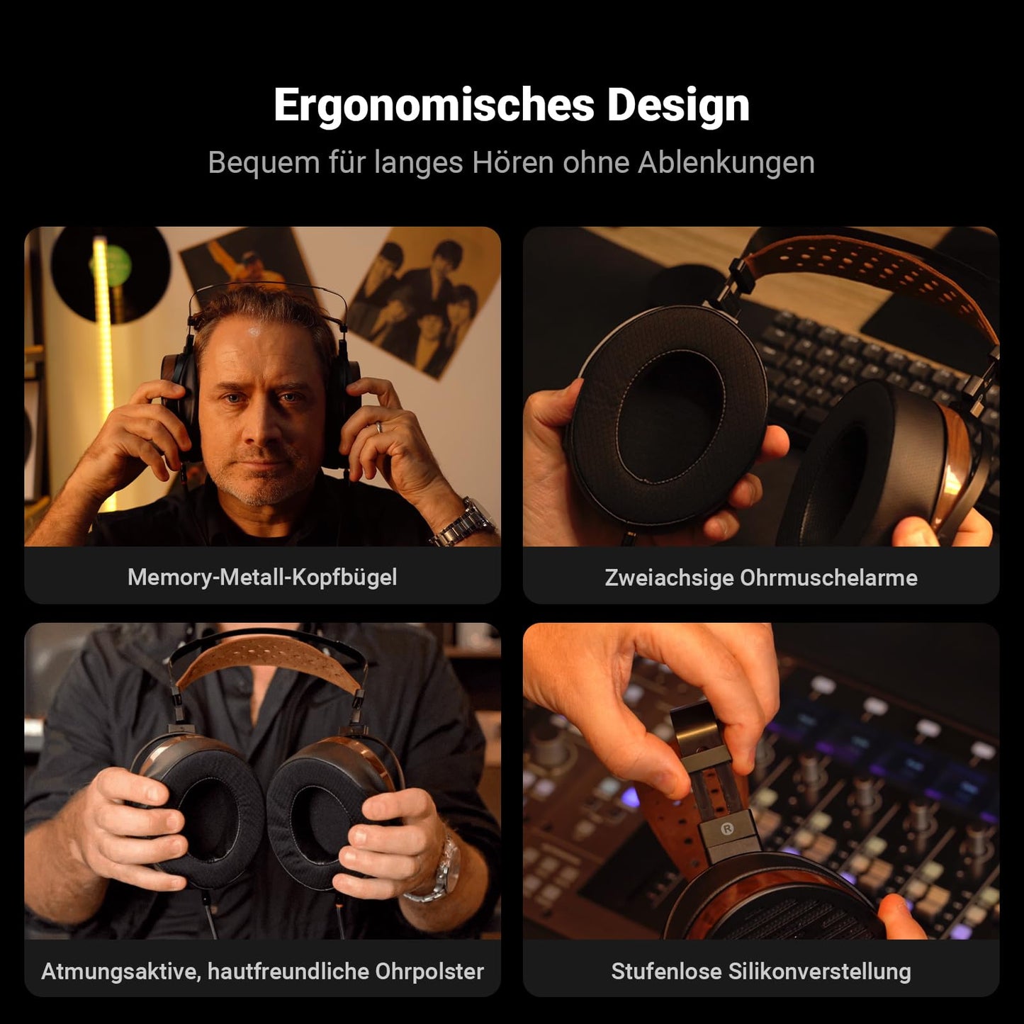 Fosi Audio i5 Open-Back Planar Magnetic Kopfhörer
