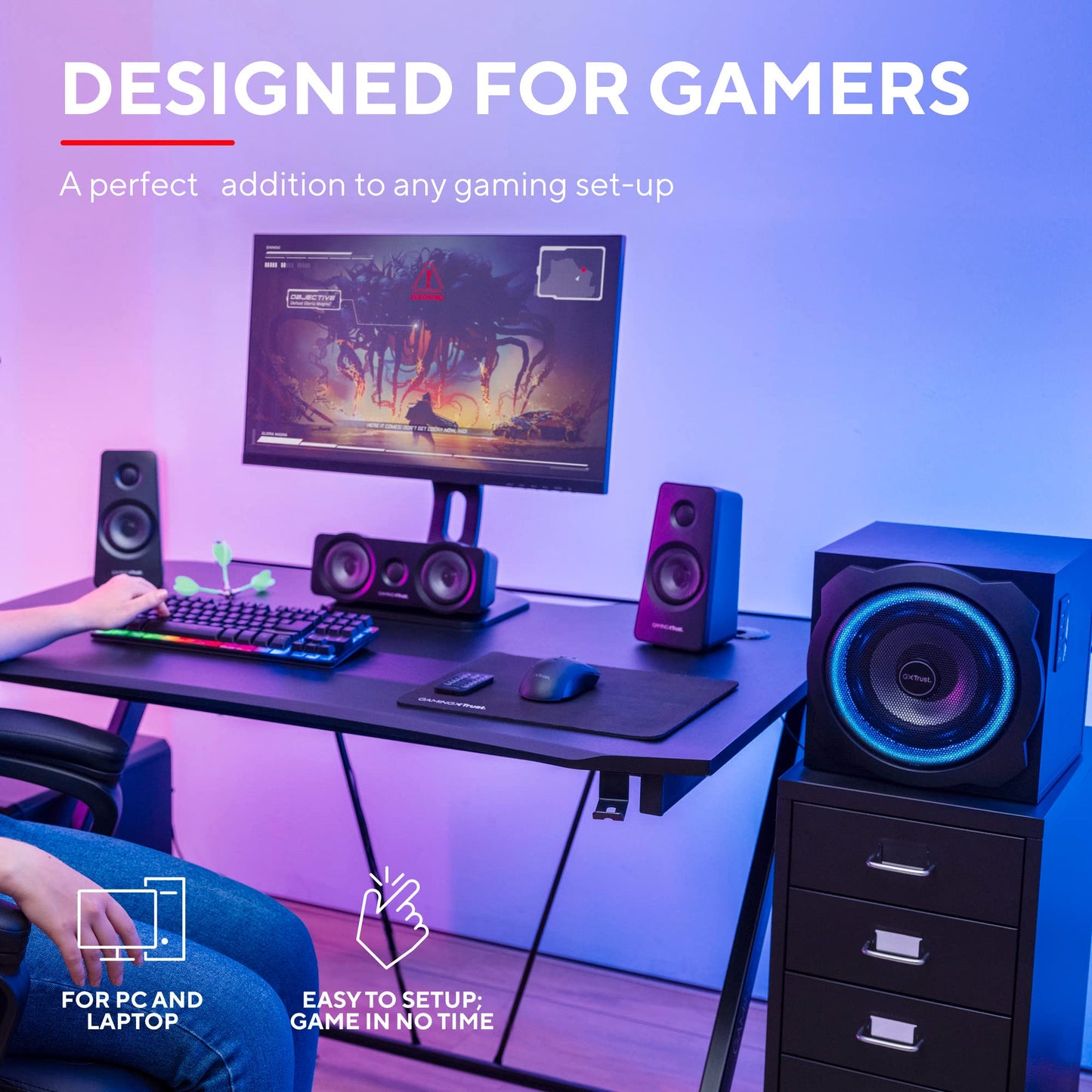 Trust Gaming GXT 658 Tytan 5.1 Surround-Soundsystem