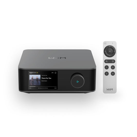 WiiM Amp Ultra mit Voice Remote 2