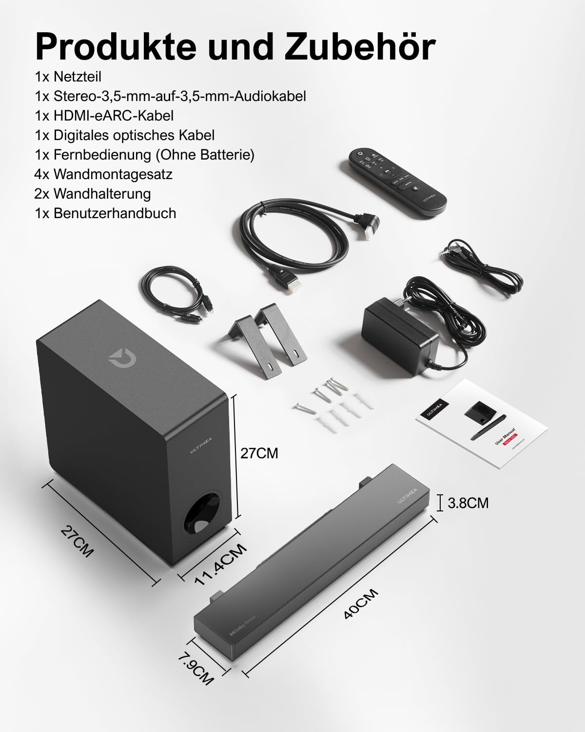 ULTIMEA Nova S50 Soundbar