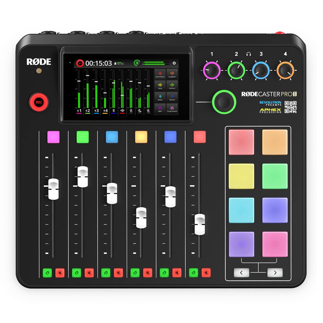 Rode Rodecaster Pro II Podcast Station Mischpult