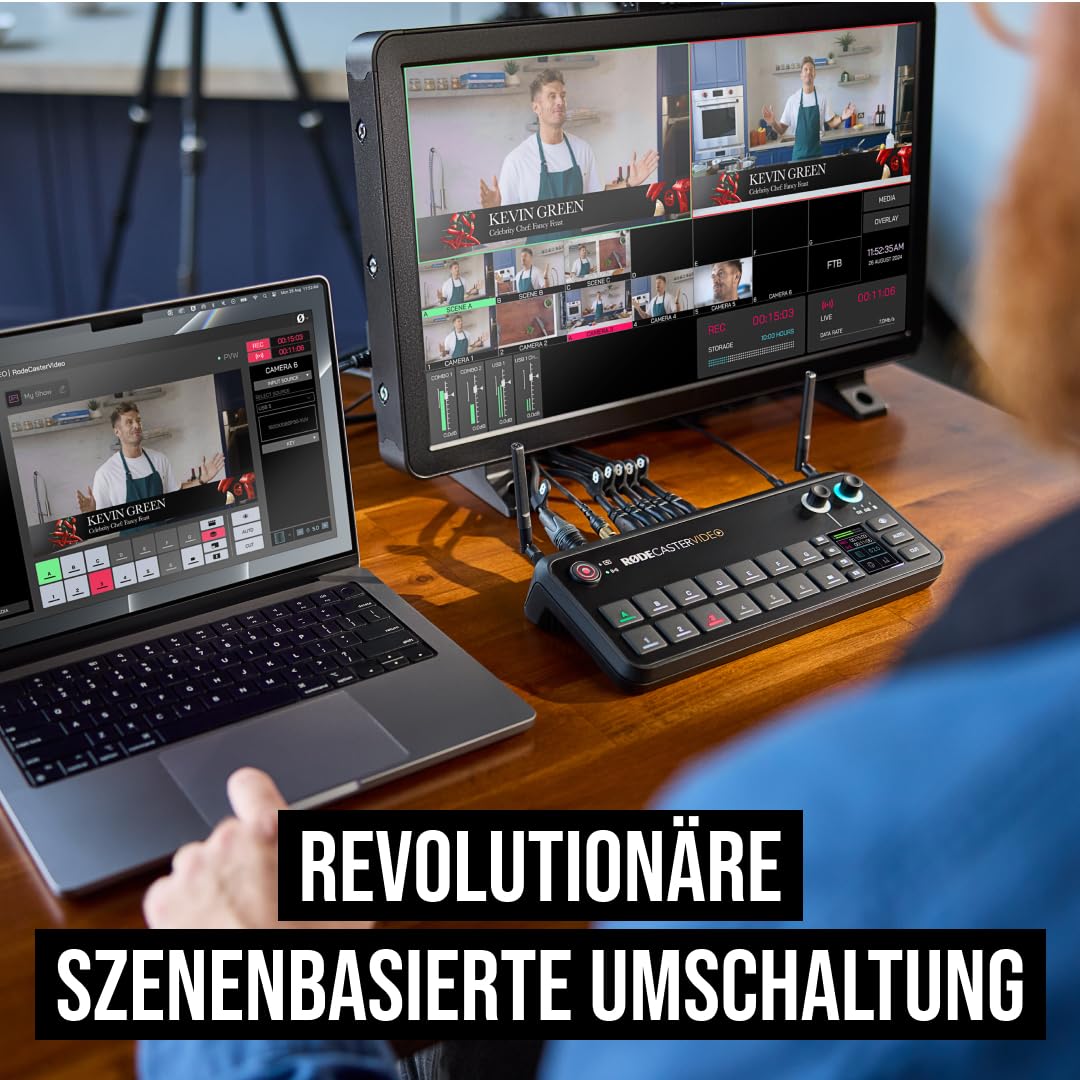 RØDE RØDECaster Video - Professioneller Videomischer und Audio-Interface