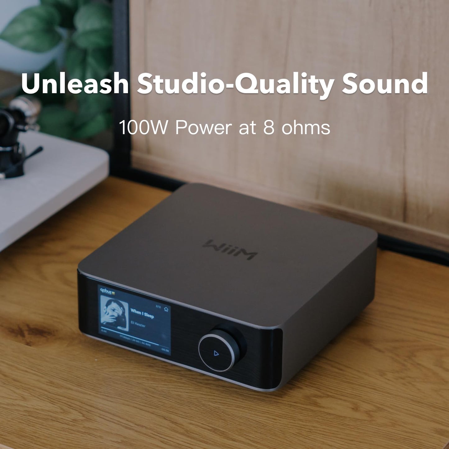 WiiM Amp Ultra mit Voice Remote 2
